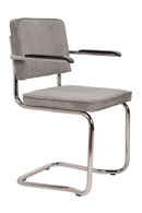 Modern Ribcord Dining Armchair (2) | Zuiver Ridge | Dutchfurniture.com