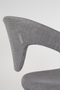 Light Gray Upholstered Armchairs (2) | Zuiver Flexback | DutchFurniture.com