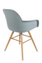 Gray Molded Dining Armchairs (2) | Zuiver Albert Kuip | Dutchfurniture.com