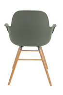 Green Molded Dining Armchairs (2) | Zuiver Albert Kuip | DutchFurniture.com