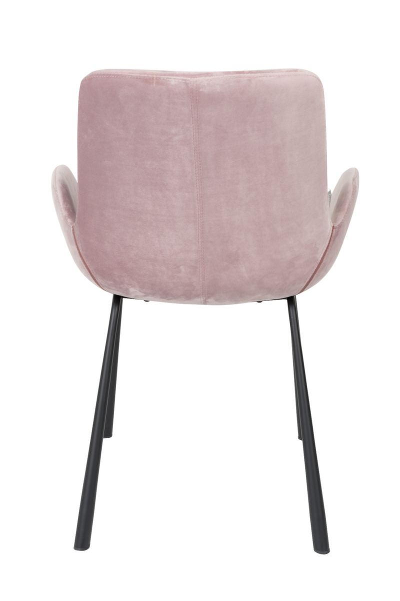 Pink Velvet Dining Chairs (2) | Zuiver Brit | Dutchfurniture.com