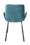 Teal Velvet Dining Chairs (2) | Zuiver Brit | Dutchfurniture.com