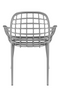 Gray Molded Outdoor Armchairs (2) | Zuiver Albert Kuip | DutchFurniture.com