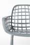 Gray Molded Outdoor Armchairs (2) | Zuiver Albert Kuip | DutchFurniture.com