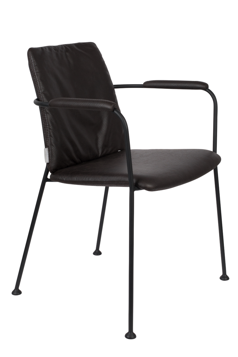 Black Dining Armchairs (2) | Zuiver Fab | DutchFurniture.com