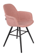 Pink Upholstered Armchairs (2) | Zuiver Albert Kuip Soft | OROA TRADE