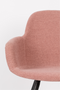 Pink Upholstered Armchairs (2) | Zuiver Albert Kuip Soft | OROA TRADE
