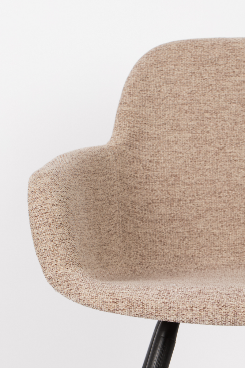Beige Upholstered Armchairs (2) | Zuiver Albert Kuip Soft | DutchFurniture.com