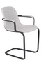 Ash Gray Molded Dining Armchairs (2) | Zuiver Thirsty | DutchFurniture.com