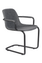 Gray Molded Dining Armchairs (2) | Zuiver Thirsty | DutchFurniture.com