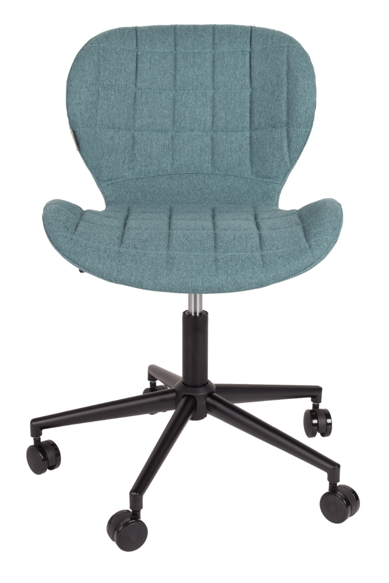 Oxideren gordijn gevechten Blue Upholstered Bucket Office Chair | Zuiver OMG | Dutch Furniture –  DUTCHFURNITURE.COM