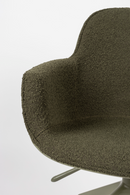 Padded Swivel Armchair | Zuiver Albert | Dutchfurniture.com