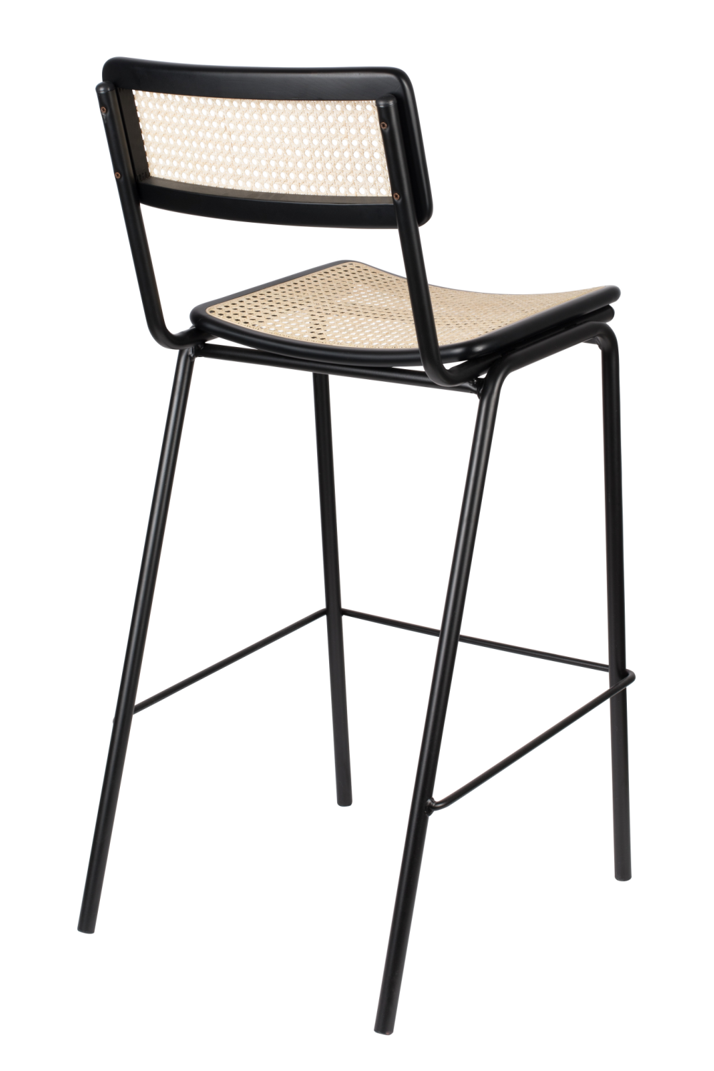 Natural Black Barstools (2) | Zuiver Jort | Oroatrade.com