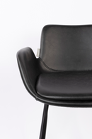 Leather Upholstered Counter Stools (2) | Zuiver Brit | Dutchfurniture.com