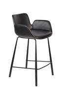 Leather Upholstered Counter Stools (2) | Zuiver Brit | Dutchfurniture.com