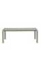 Rectangular Slatted Garden Bench | Zuiver Vonder | Dutchfurniture.com