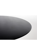 Round Black Dining Table | Zuiver Pilar | Dutchfurniture.com