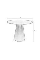 Round Black Dining Table | Zuiver Pilar | Dutchfurniture.com