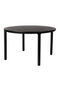 Black Round Dining Table | Zuiver Storm | Dutchfurniture.com