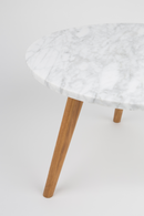 White Marble Coffee Table (L) | Zuiver White Stone | DutchFurniture.com