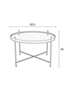 Round Framed Side Table (L) | Zuiver Cupid | Dutchfurniture.com