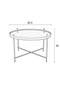 Round Framed Side Table (L) | Zuiver Cupid | Dutchfurniture.com