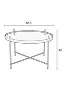 Round Framed Side Table (L) | Zuiver Cupid | Dutchfurniture.com