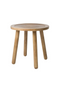 Carved Wooden Top End Table (S) | Zuiver Dendron | Dutchfurniture.com