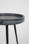 Rounded Gray Marble End Table | Zuiver Karrara | Dutchfurniture.com