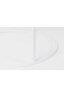 Round White Tile End Table | Zuiver Glazed | DutchFurniture.com