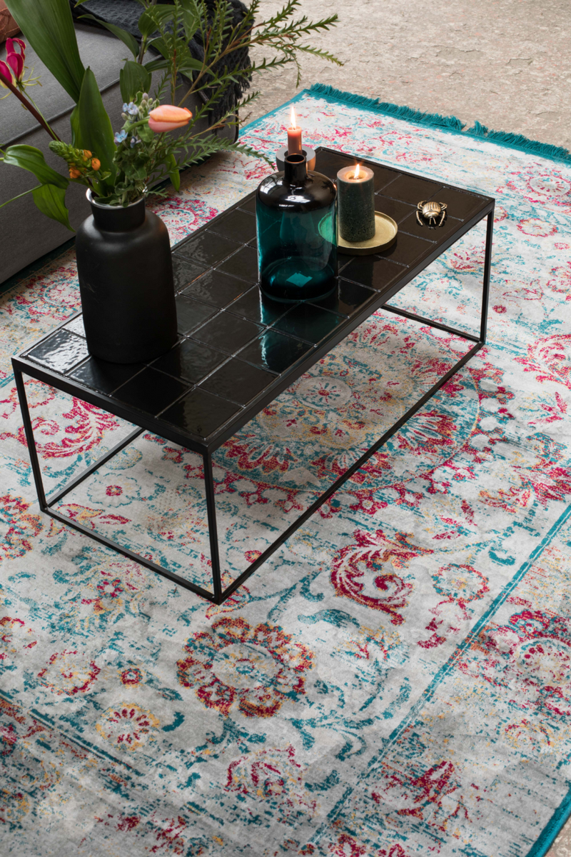 Black Tile Top Coffee Table | Zuivere Glazed | DutchFurniture.com