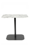 Rectangular White Marble End Table | Zuiver Snow | DutchFurniture.com