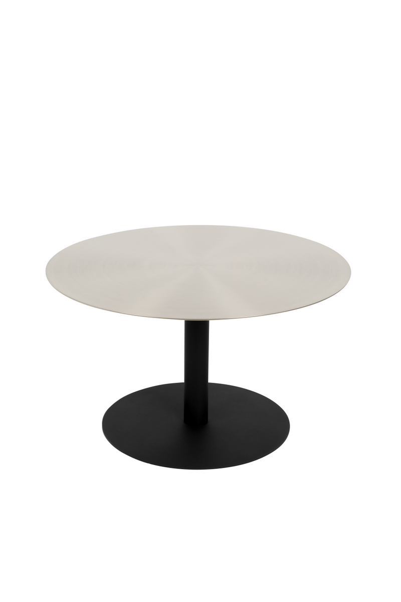Lacquered Pedestal Coffee Table | Zuiver Snow | Dutchfurniture.com