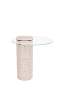Round Terrazzo Base Side Table | Zuiver Rosalina | Oroatrade