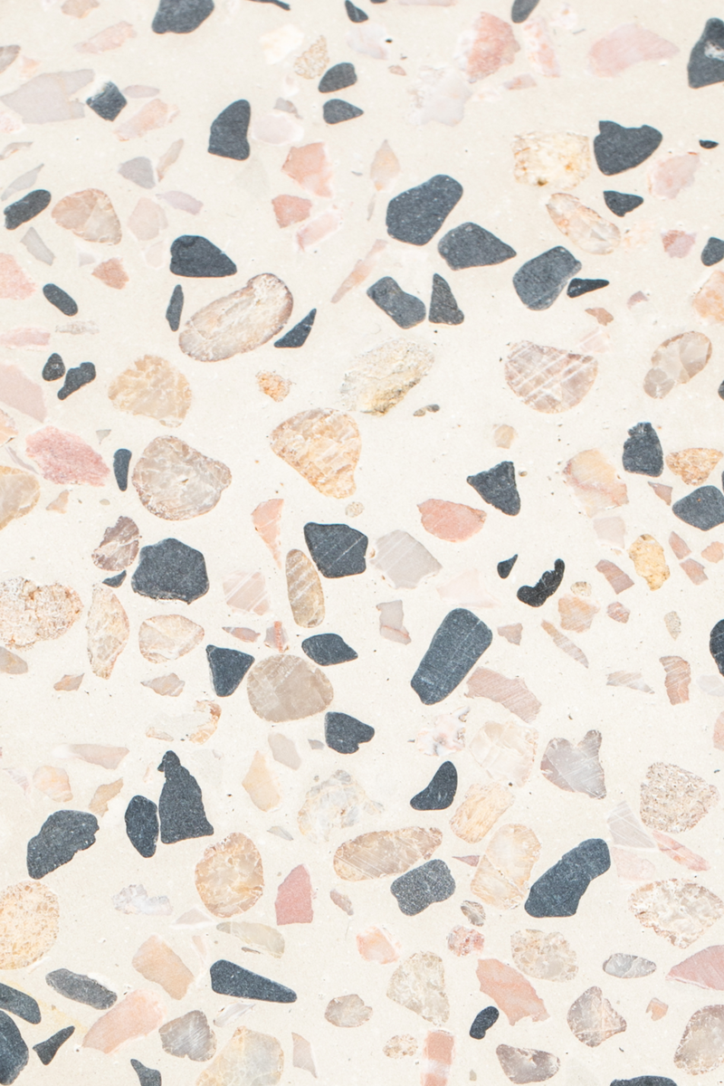 Round Terrazzo Base Side Table | Zuiver Rosalina | Oroatrade