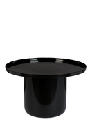 Round Black Coffee Table | Zuiver Shiny Bomb | Dutchfurniture.com