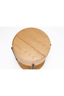 Round Oak Side Table | Zuiver Slides | Dutchfurniture.com