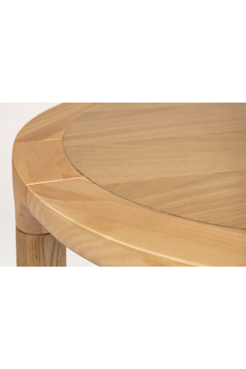 Round Wooden Coffee Table | Zuiver Storm | Dutchfurniture.com