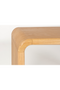 Oak Curved Console Table | Zuiver Brave | Dutchfurniture.com