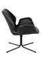 Black Leather Butterfly Swivel Chair | Zuiver Nikki | Dutchfurniture.com
