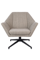 Gray Upholstered Lounge Chair | Zuiver Uncle Jesse | Dutchfurniture.com