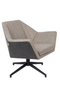 Gray Upholstered Lounge Chair | Zuiver Uncle Jesse | Dutchfurniture.com