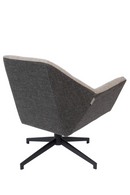 Gray Upholstered Lounge Chair | Zuiver Uncle Jesse | Dutchfurniture.com