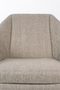 Gray Upholstered Lounge Chair | Zuiver Uncle Jesse | Dutchfurniture.com