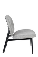 Gray Upholstered Lounge Chair | Zuiver Spike | Dutchfurniture.com