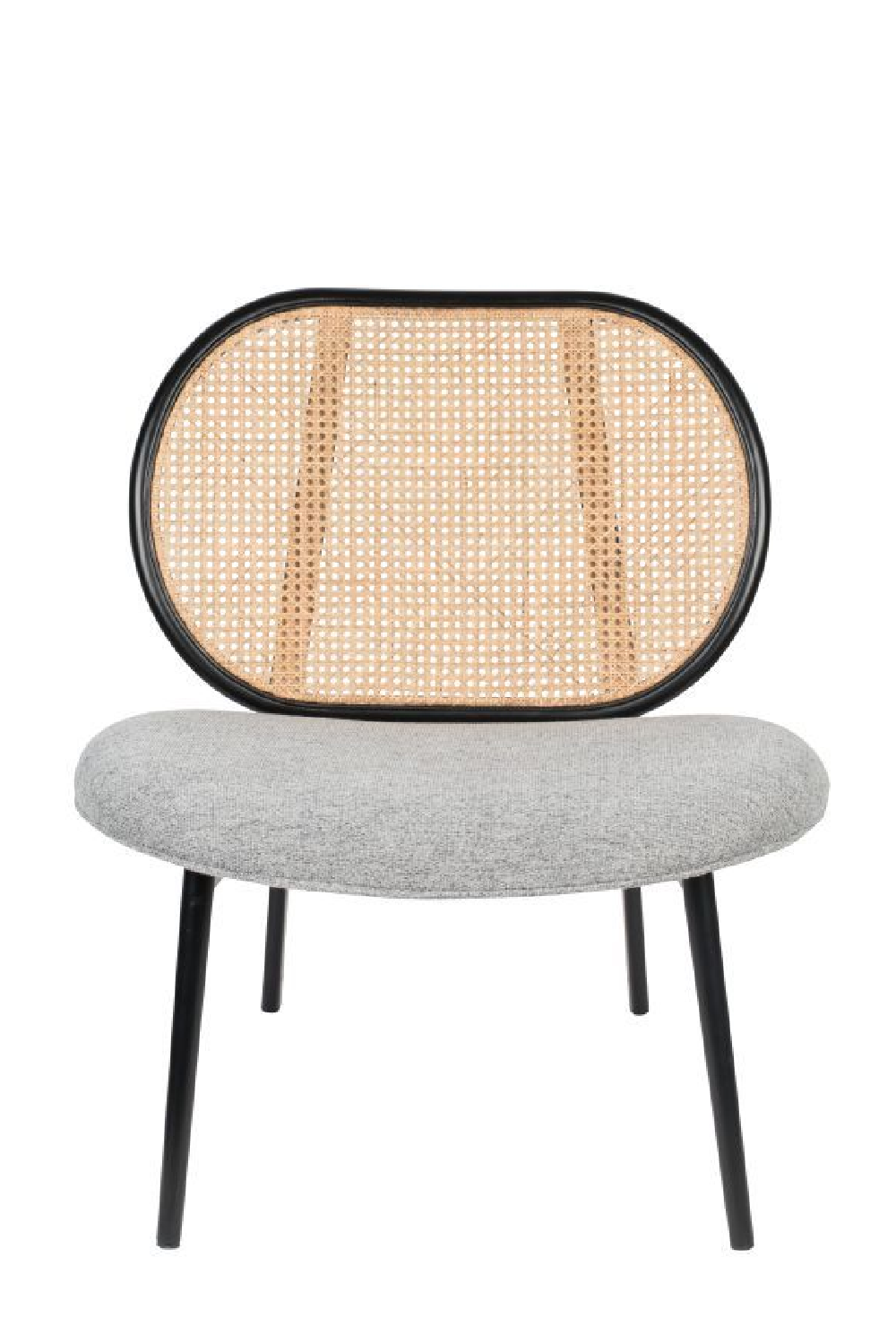 Gray Rattan Lounge Chair | Zuiver Spike | OROA TRADE