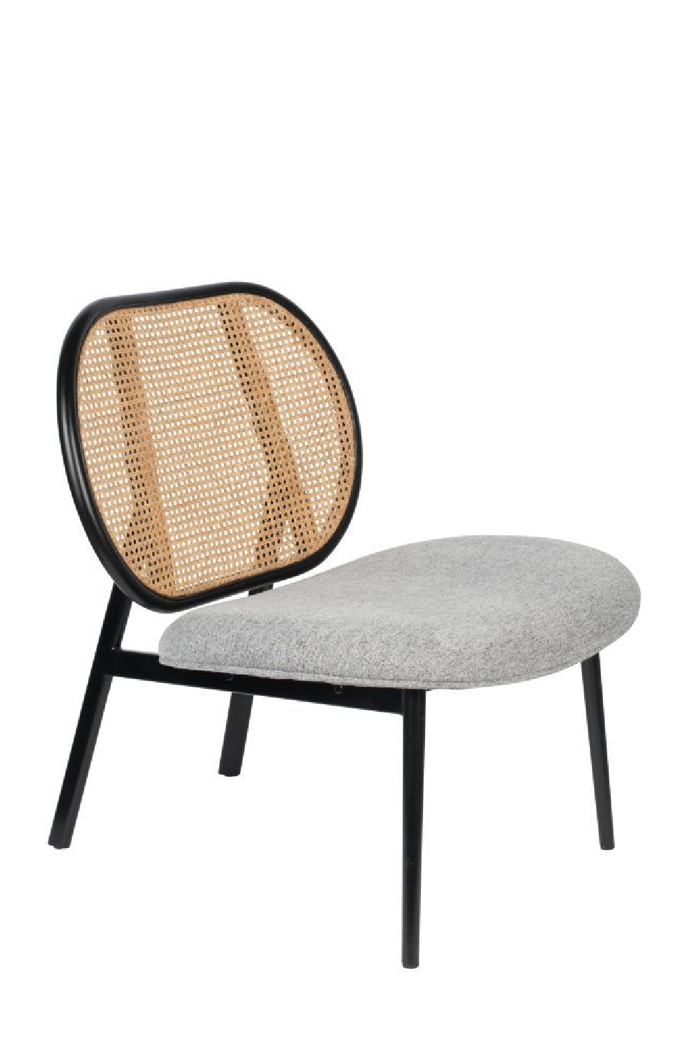 Gray Rattan Lounge Chair | Zuiver Spike | OROA TRADE