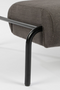 Dark Gray Upholstered Lounge Chair | Zuiver Lekima | DutchFurniture.com