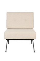 Beige Minimalist Lounge Chair | Zuiver Bowie | Dutchfurniture.com