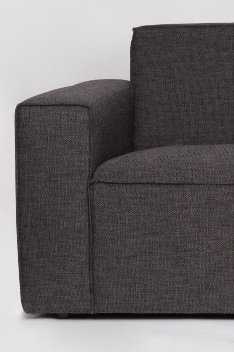 Dark Gray Upholstered 2.5-Seater Sofa | Zuiver Bor | Dutchfurniture.com